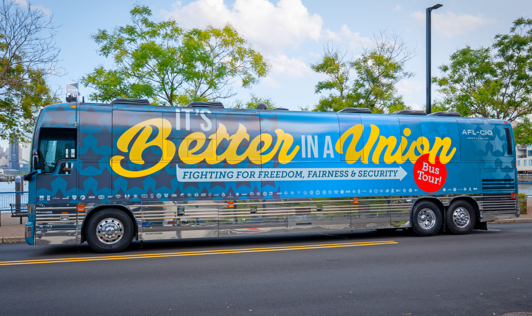 Bus Wrap In Union